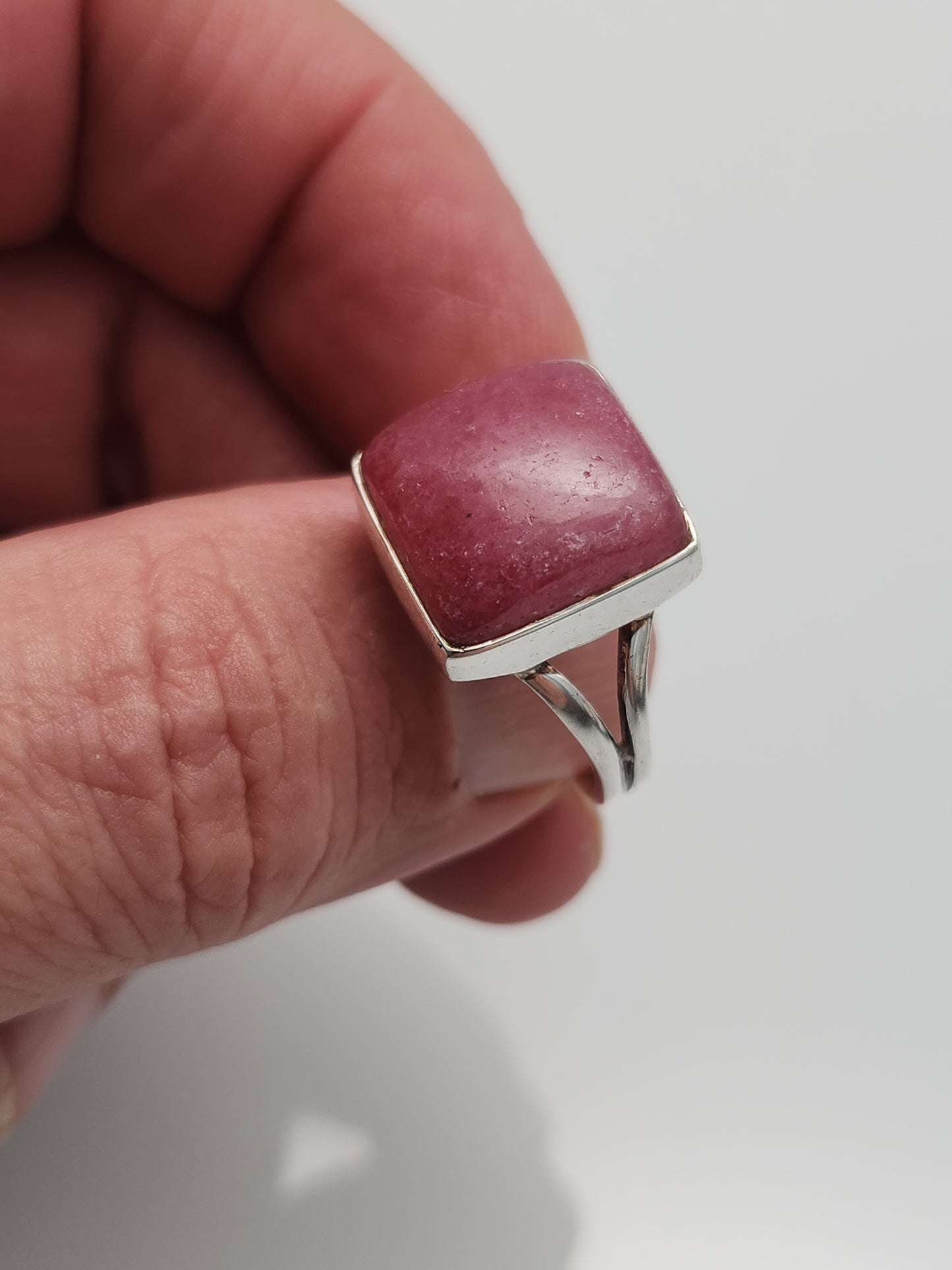 Rhodonite Ring sz 10