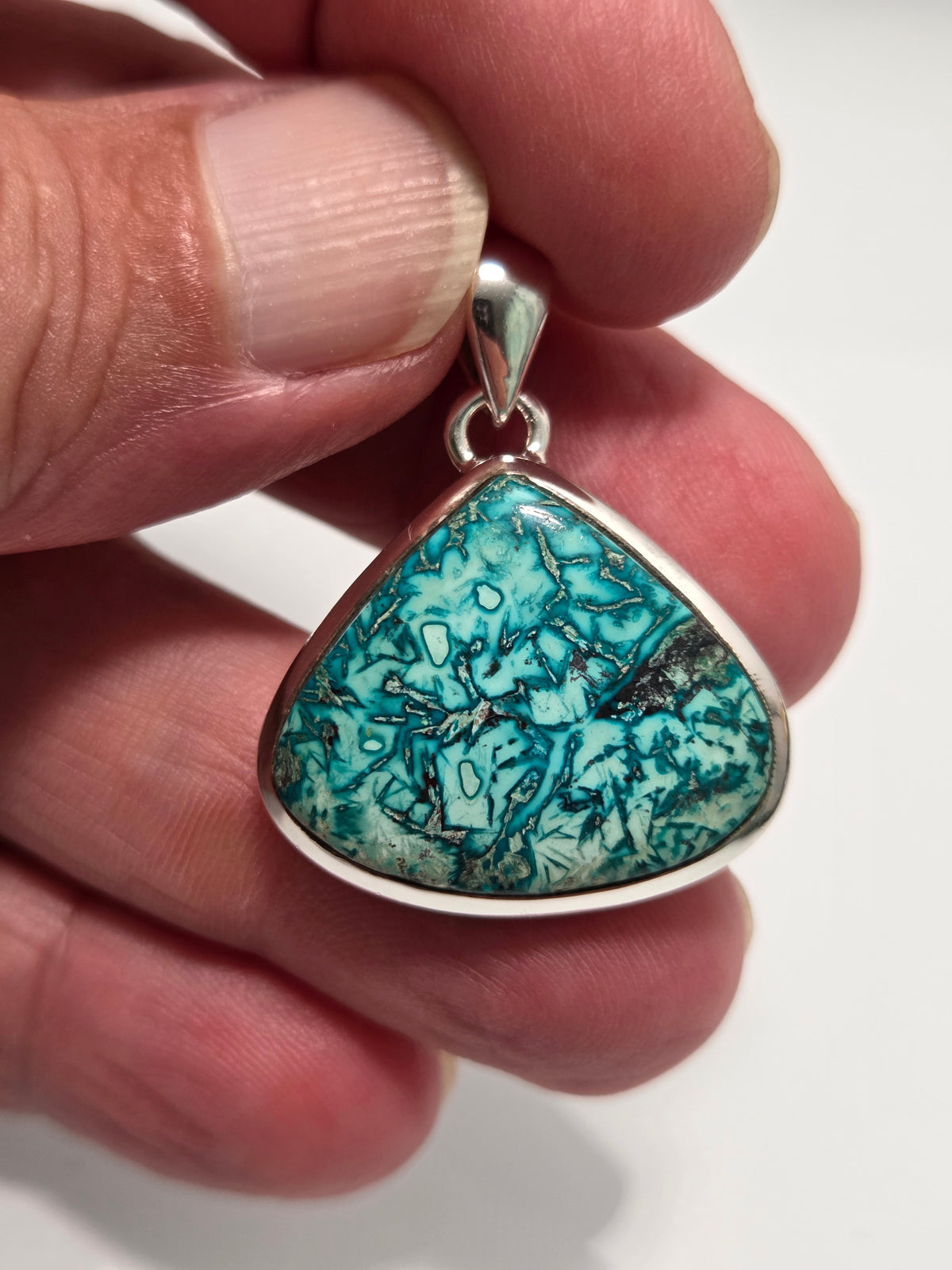 Shattuckite Pendant