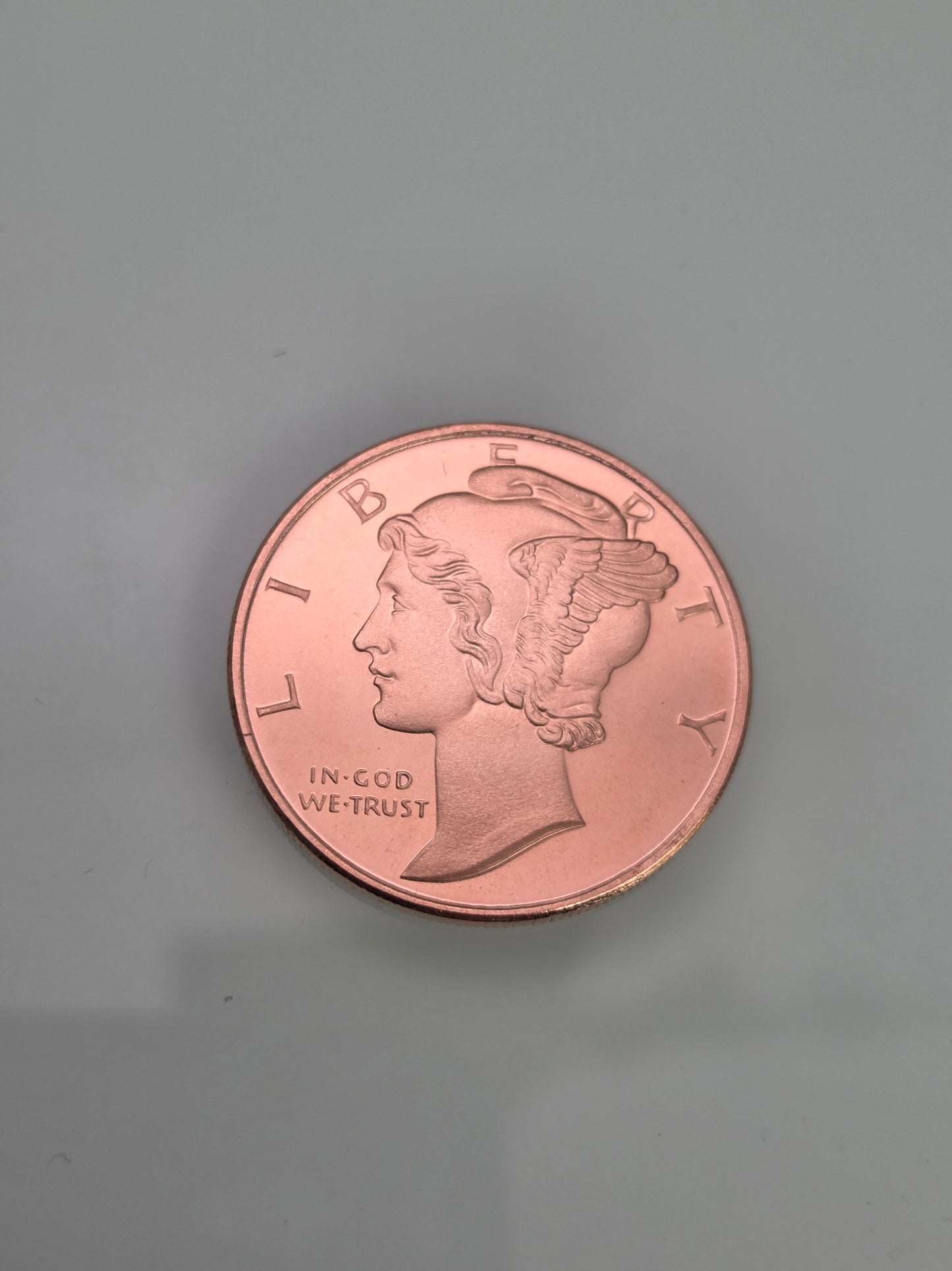 1/2 oz .999 Pure Copper Coin