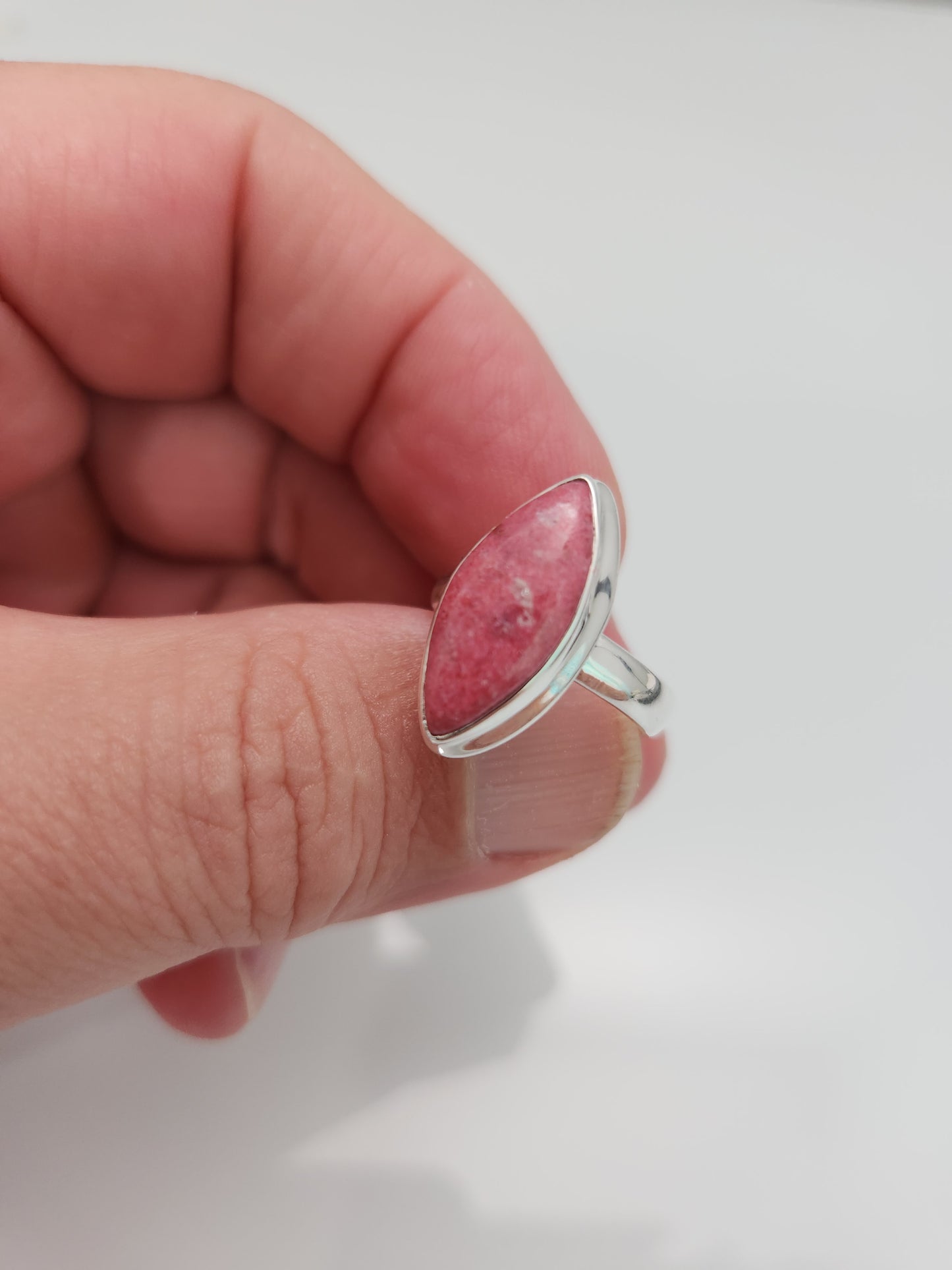 Thulite Ring sz 8