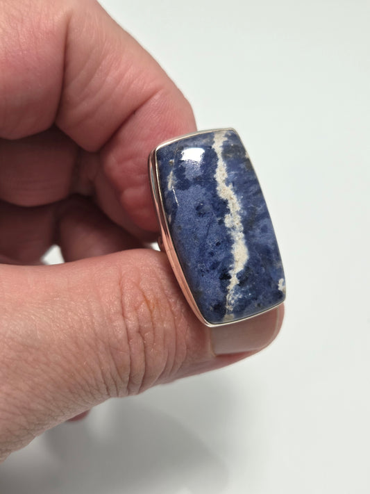 Sodalite Ring sz 5