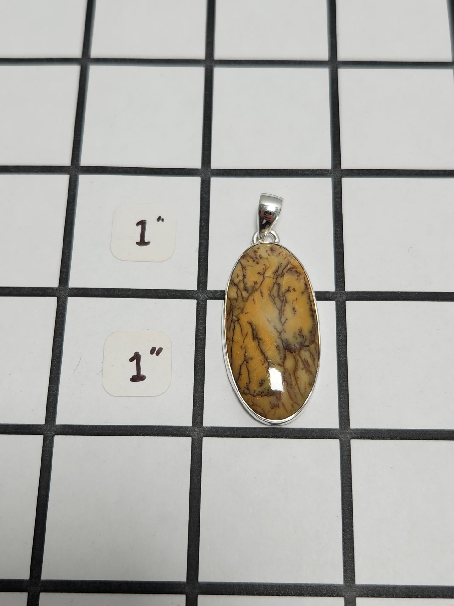 Dendritic Agate Pendant