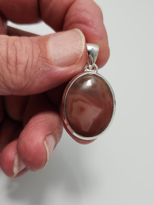 Lake Superior Agate Pendant