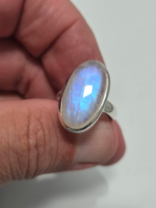 Moonstone Ring sz 8