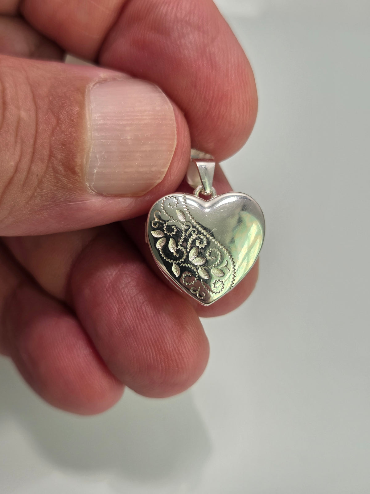 Sterling Silver Fancy Locket