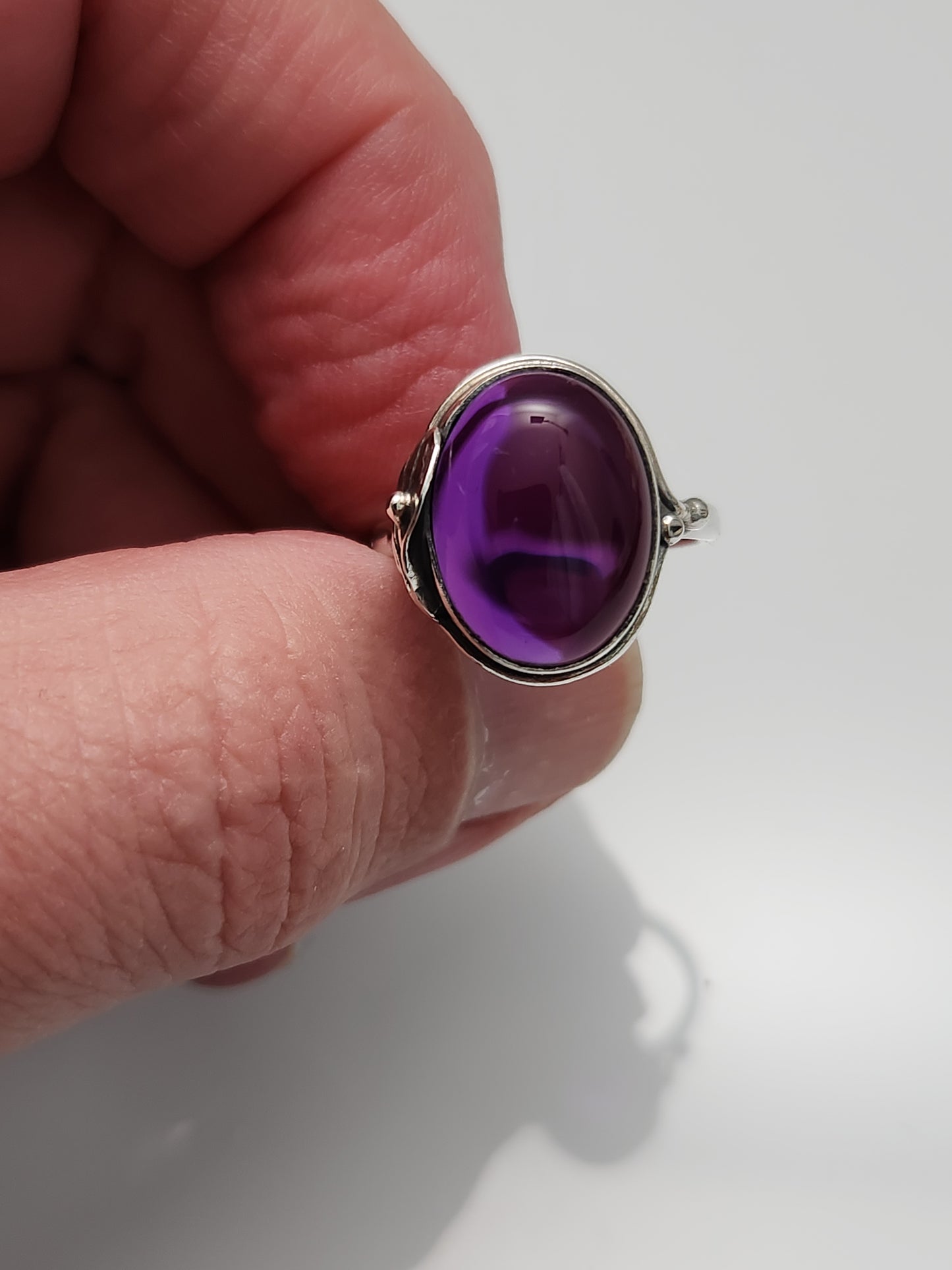 Amethyst Ring sz 9