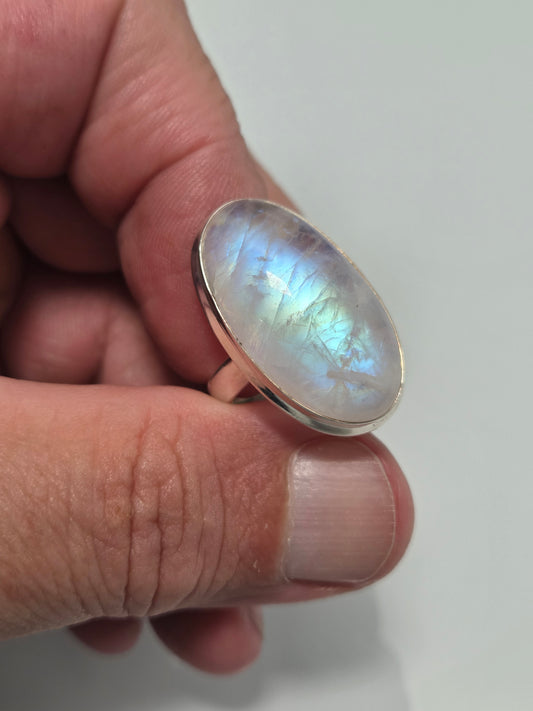 Moonstone Ring sz 8