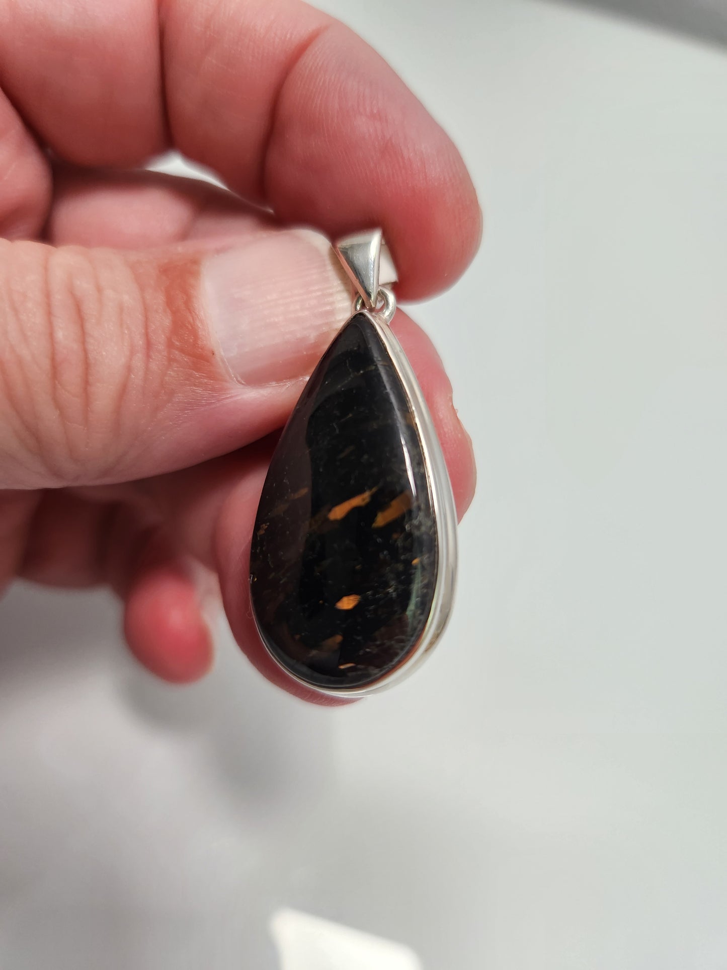 Nuummite Pendant