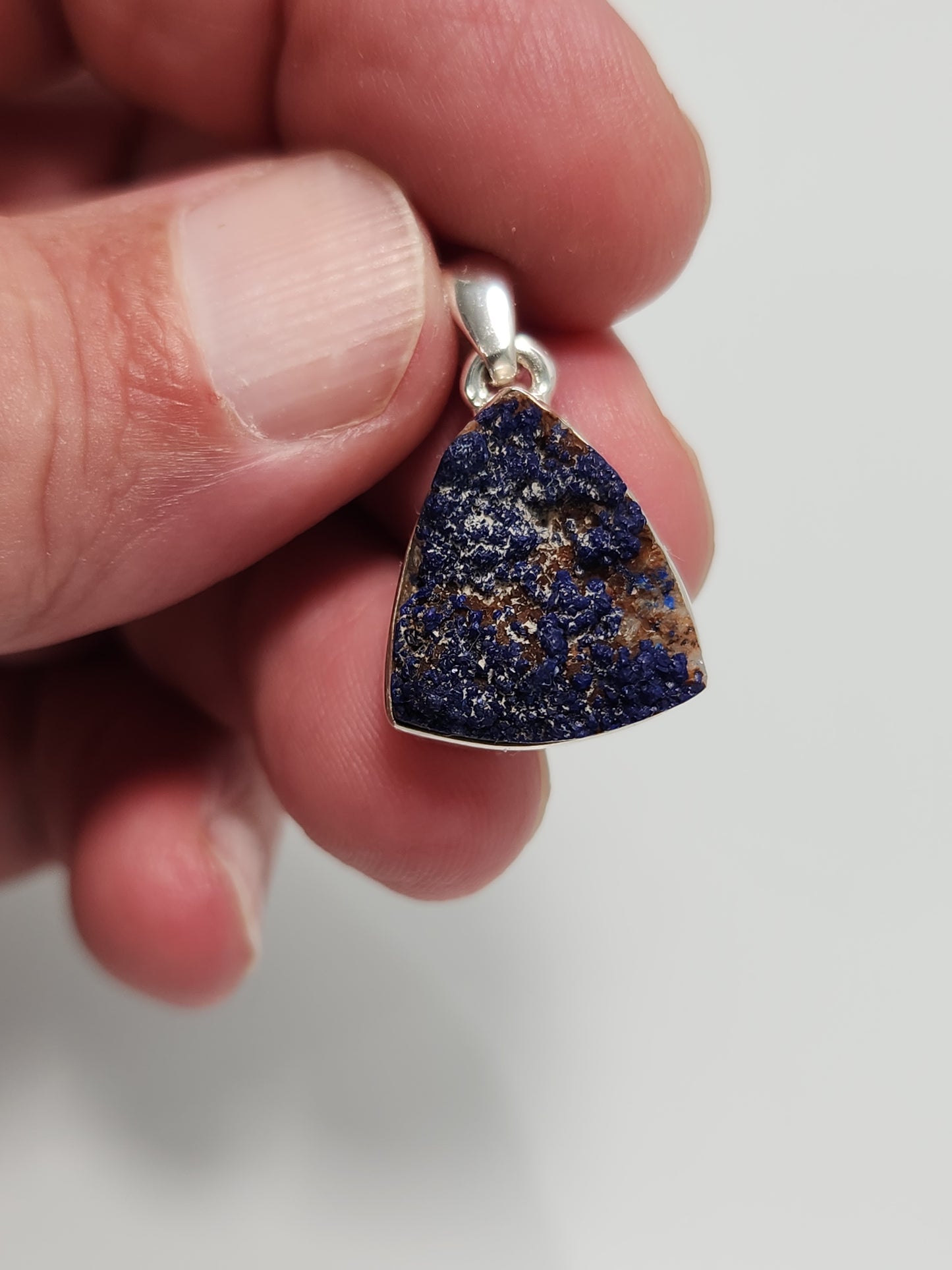 Raw Azurite Pendant