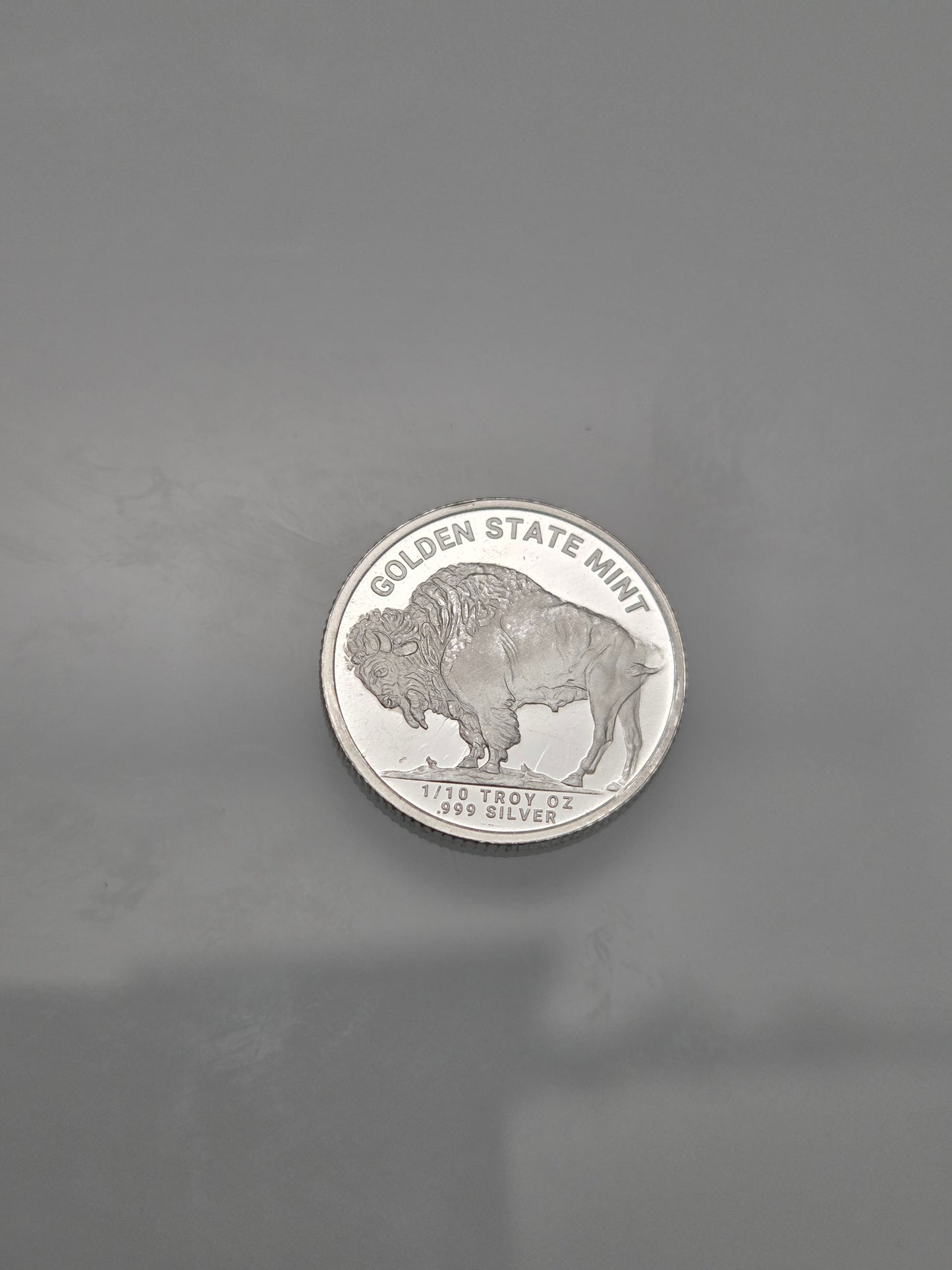 .999 Pure 1/10 Ounce Buffalo