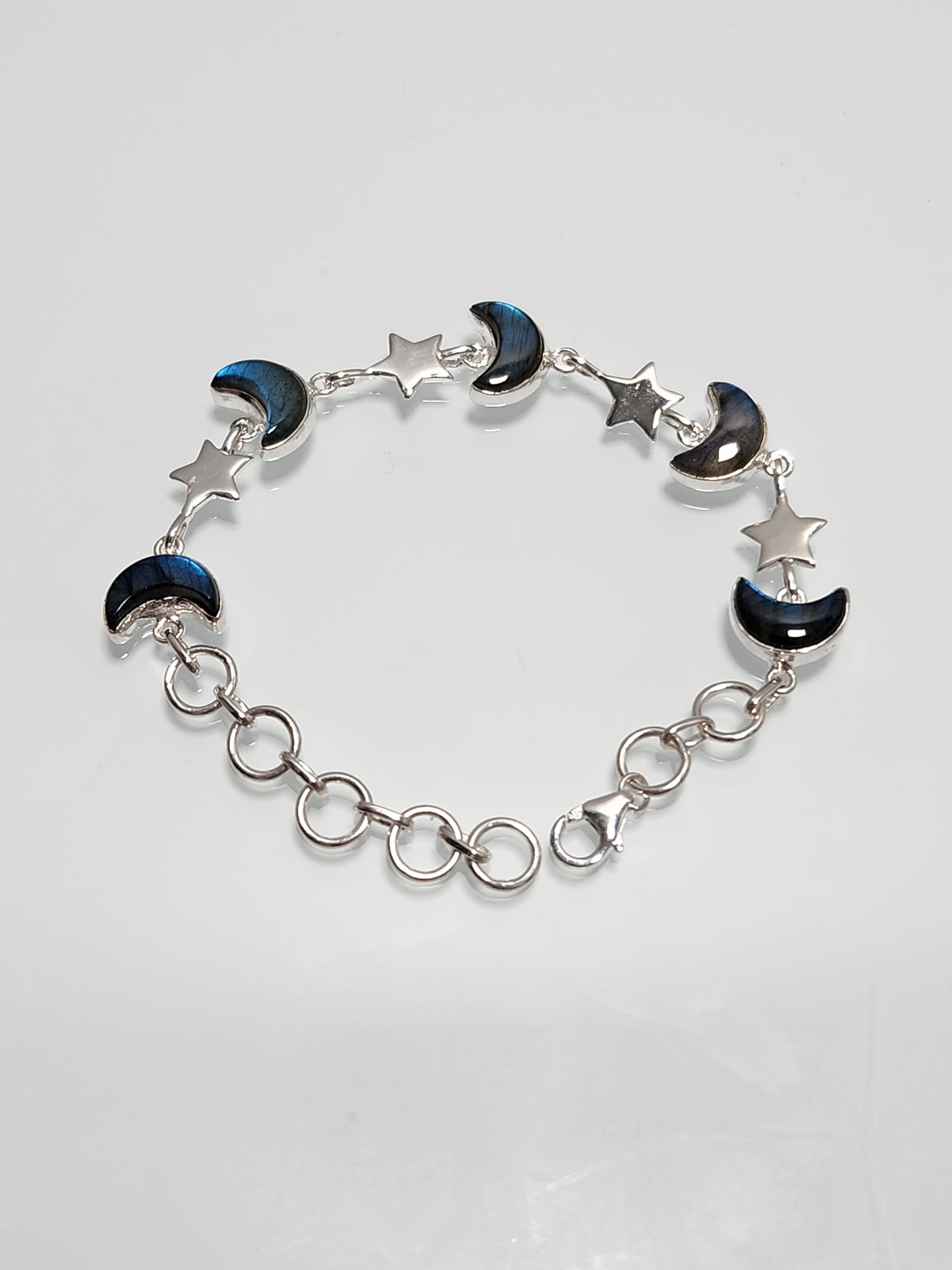 Labradorite Bracelet Adjustable 6.5-8 inches