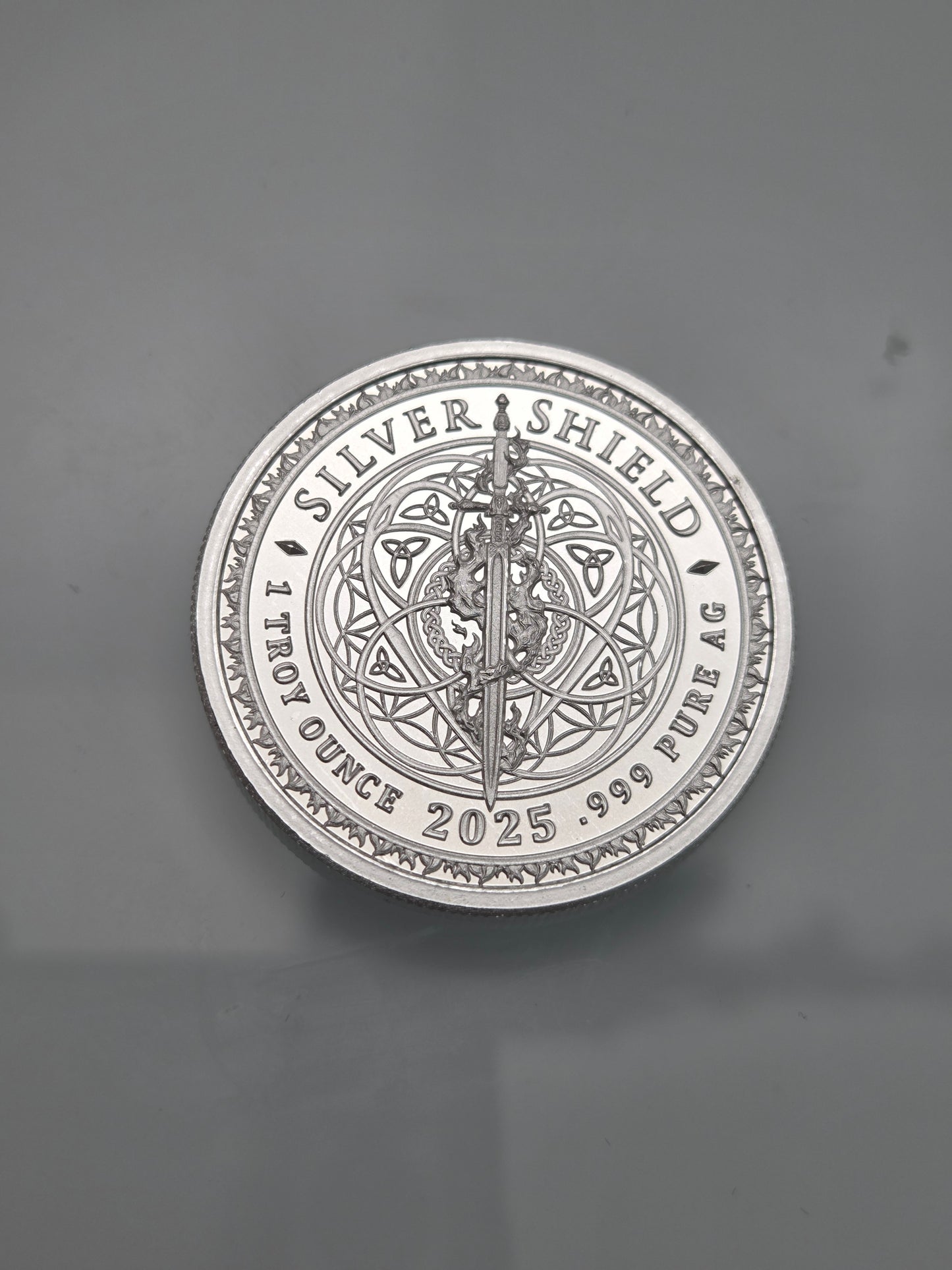 .999 Pure Silver Liberty or Death 1 Oz Coin