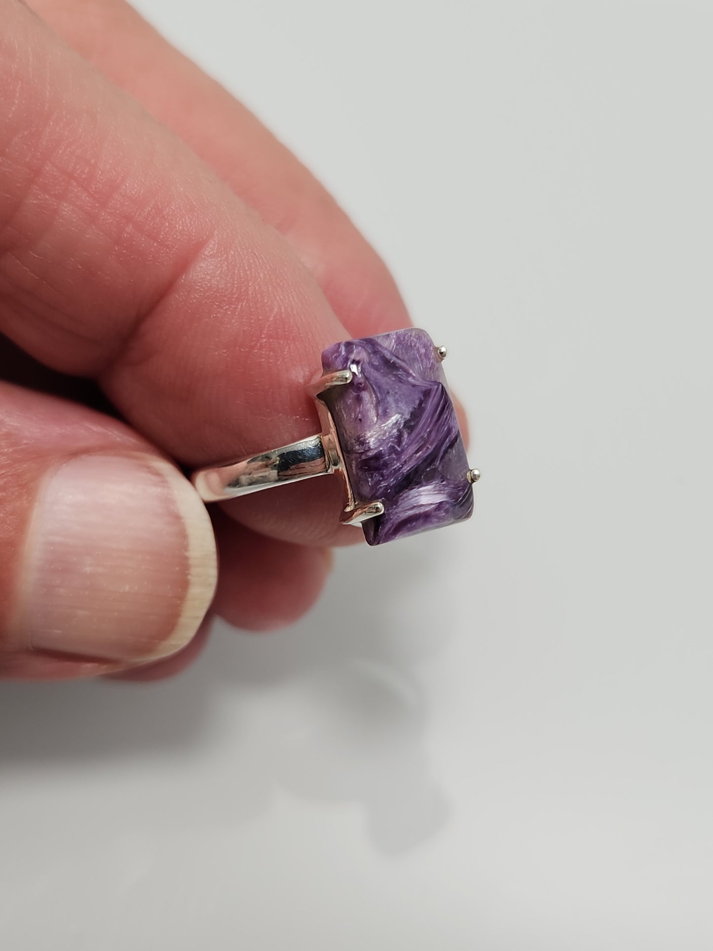 Charoite Ring sz 5-10