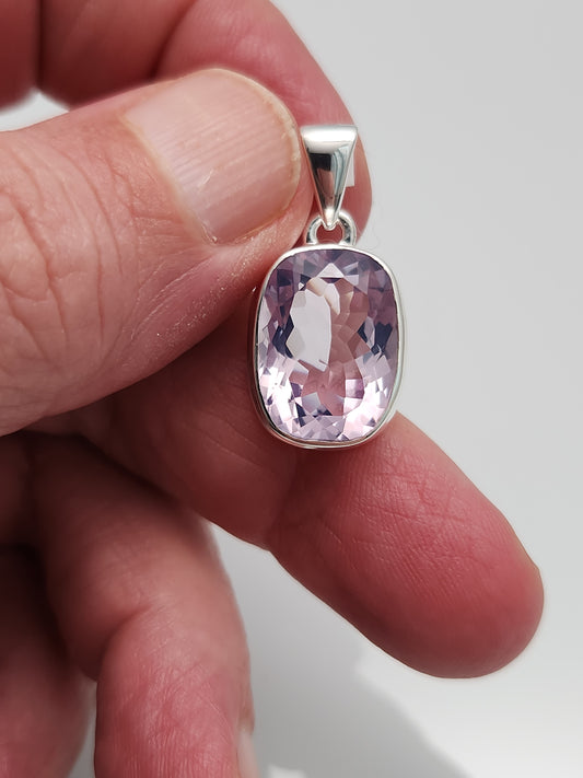 Lavender Quartz Pendant